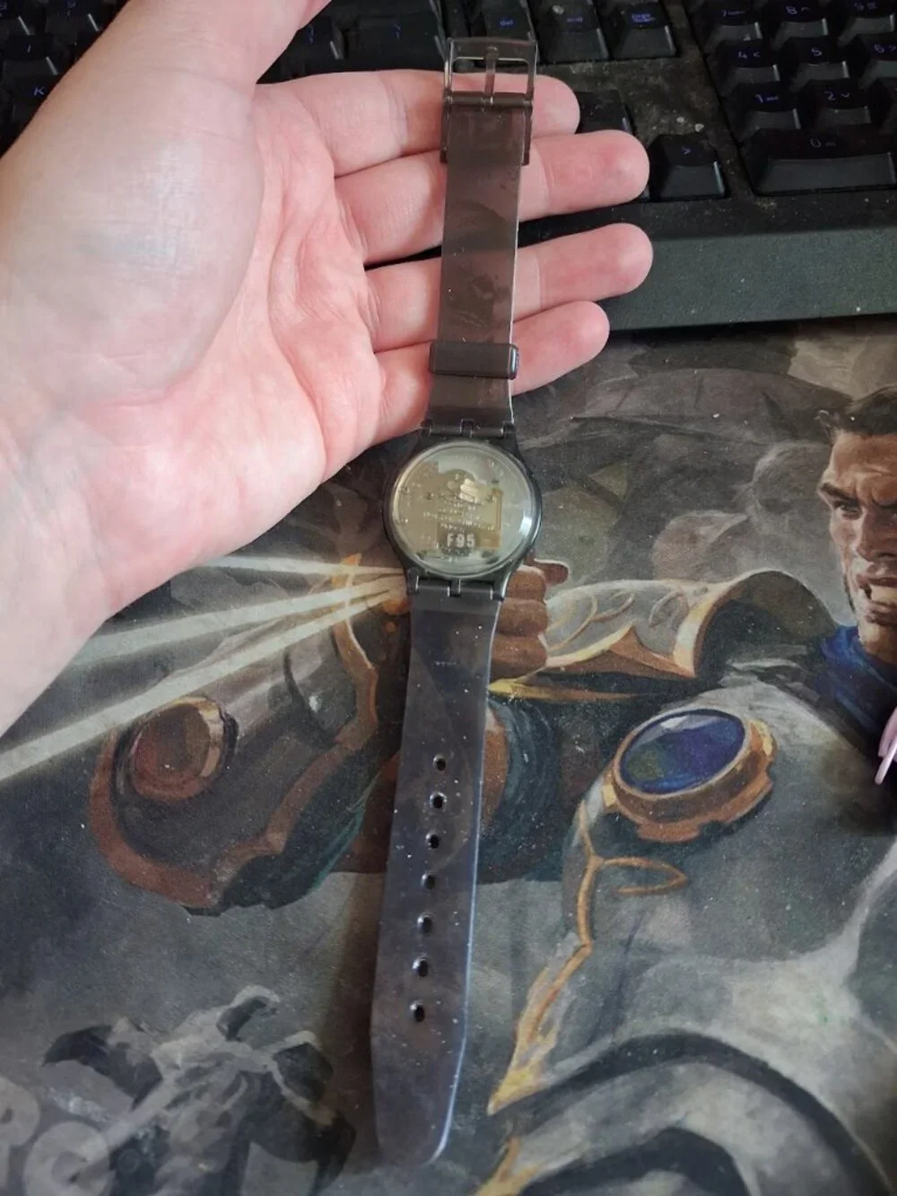 Vintage Congo the Movie digital watch **needs battery**